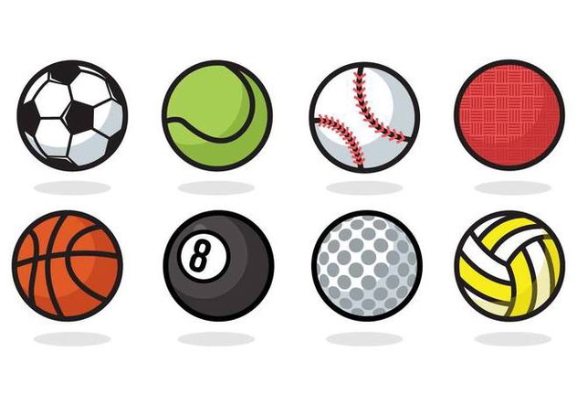 632x443 Free Sport Ball Icons Vector Free Vector Download 379773 Cannypic