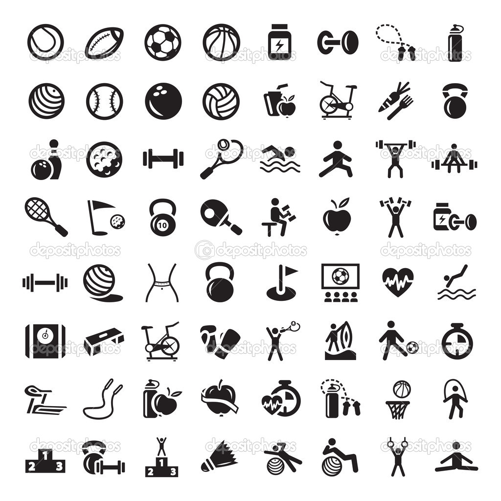 1024x1024 19 Vector Sports Icons Images