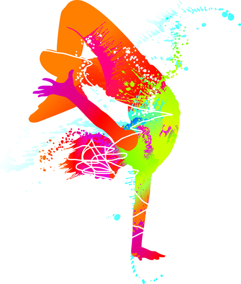 489x575 Colored Sports Elements Vector Art Free Vector In Encapsulated