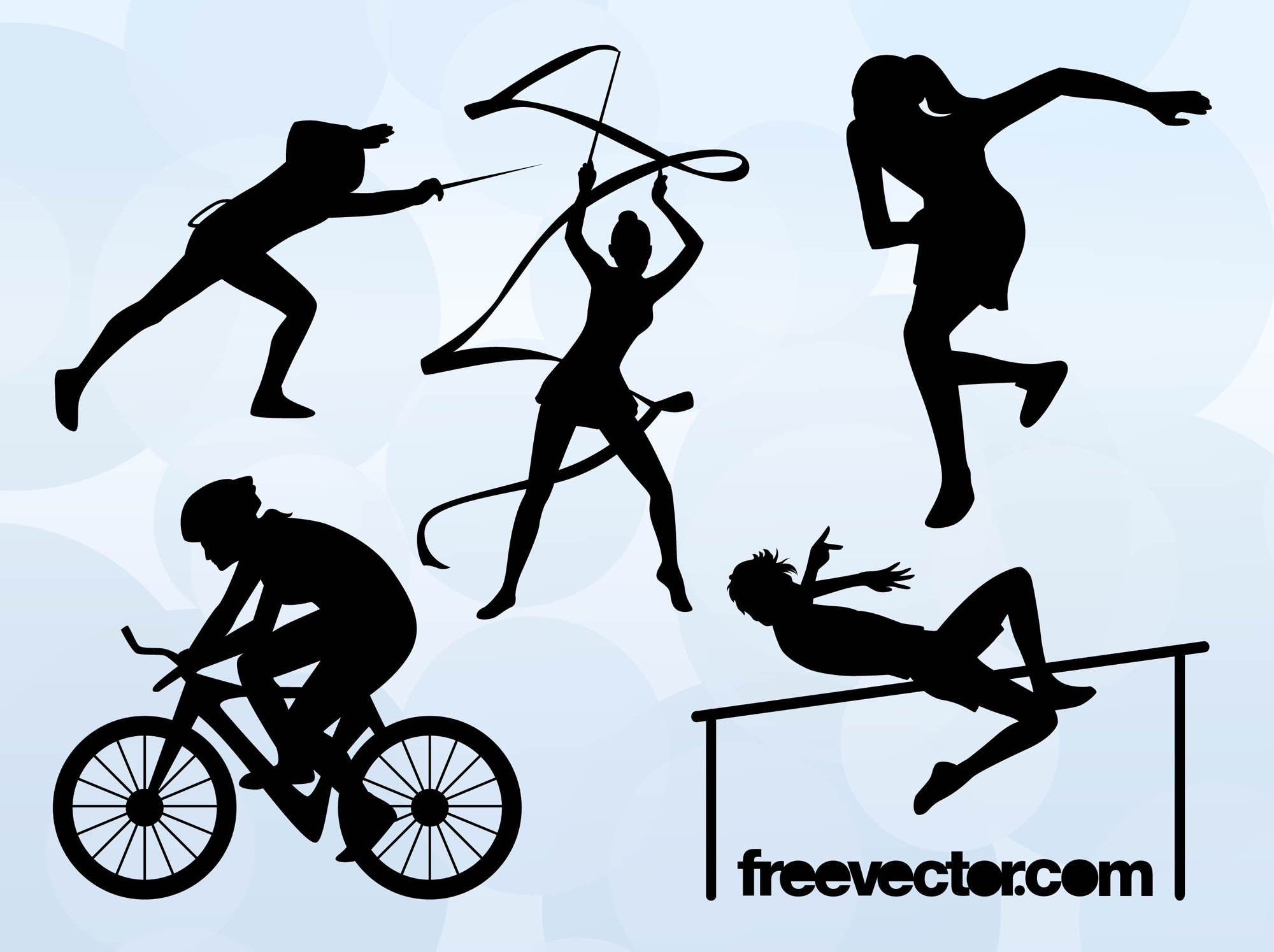 2000x1495 Olympic Sports Silhouettes Vector Art Amp Graphics