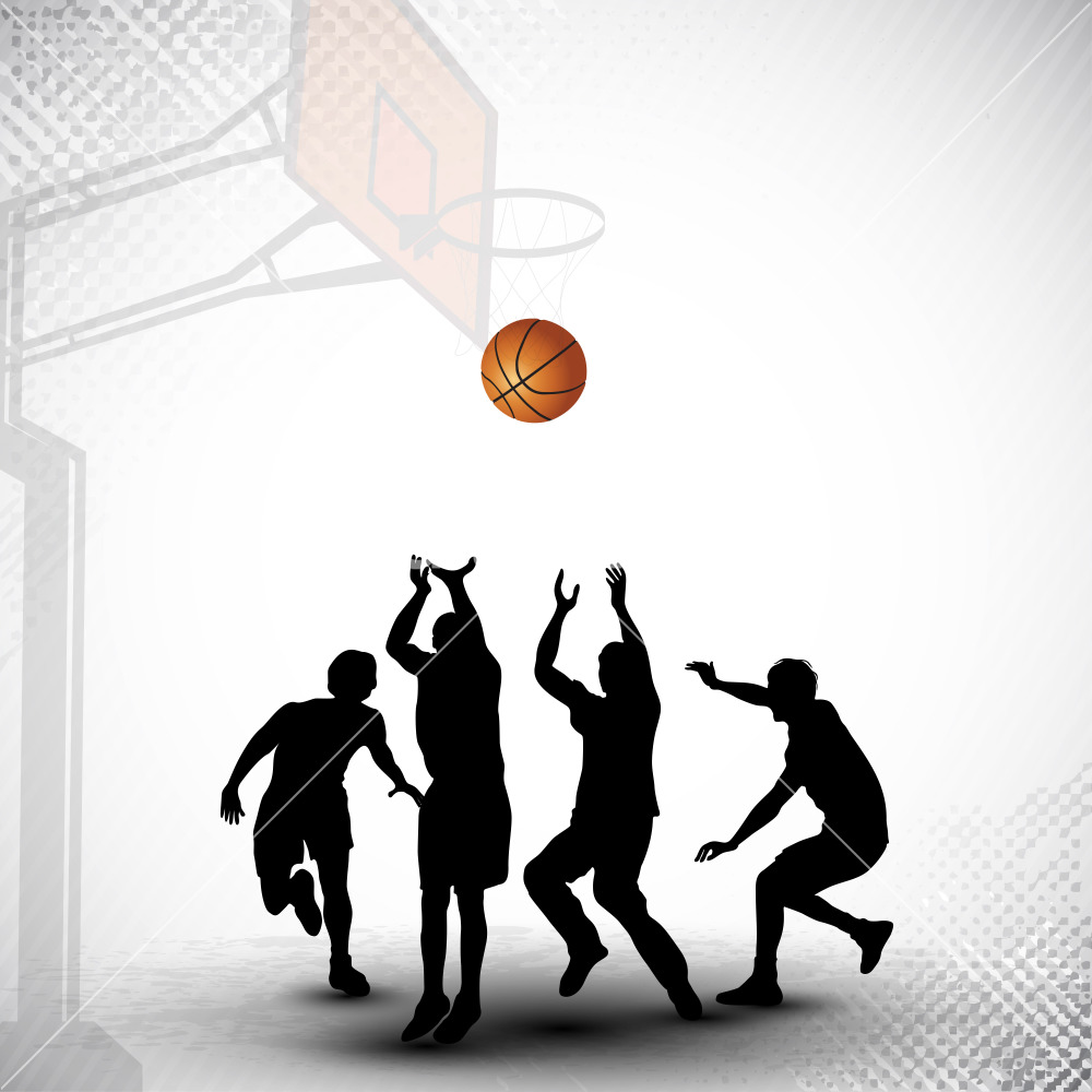 1000x1000 Basketball Vector Art Download