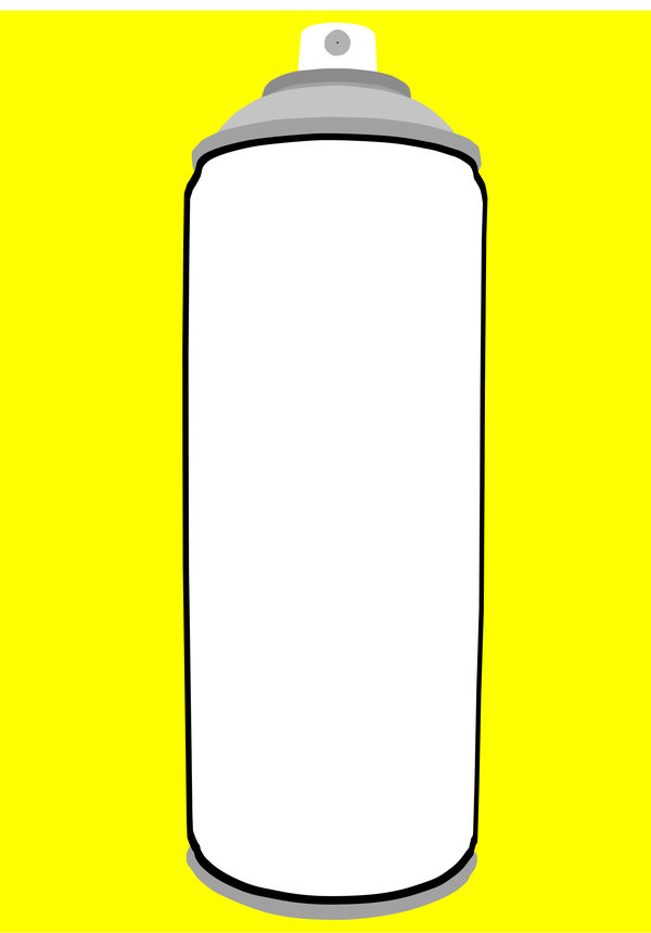 600x860 Spraycan Vector By Bigbc