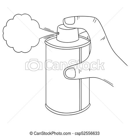 450x470 Vector Set Of Spray Can Vectors