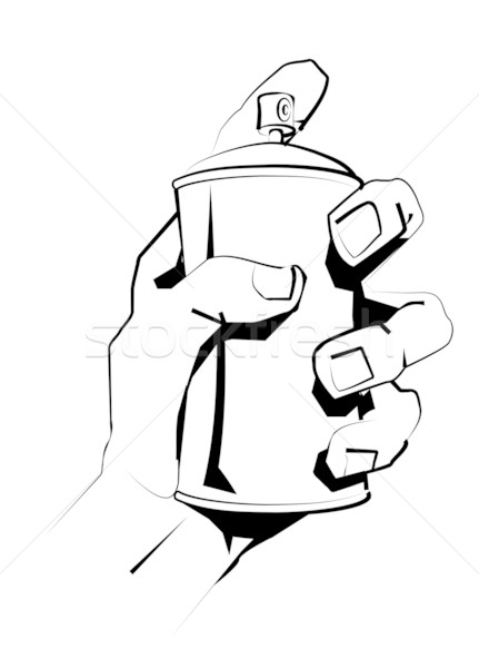 431x600 Graff Spray Can Vector Illustration Christos Georghiou (Krisdog
