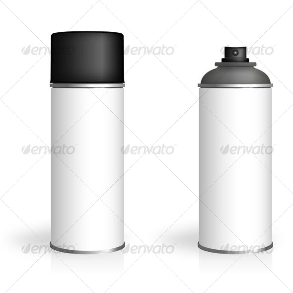 590x590 Aerosol Spray Can By Mrbromley Graphicriver