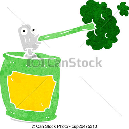 450x449 Cartoon Spray Can.