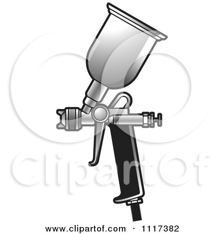 450x470 Gun Clipart Spray Painting