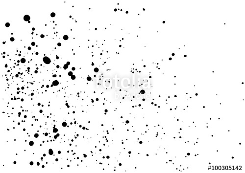 500x354 Splatter Background. Black Calligraphy Ink Splats. Spray Paint