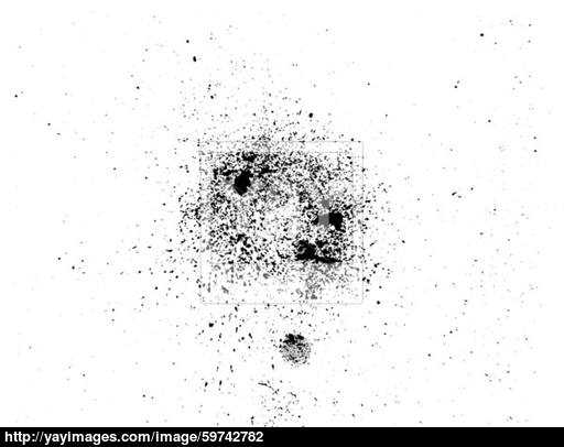 512x406 Spray Paint Splatter Background Vector