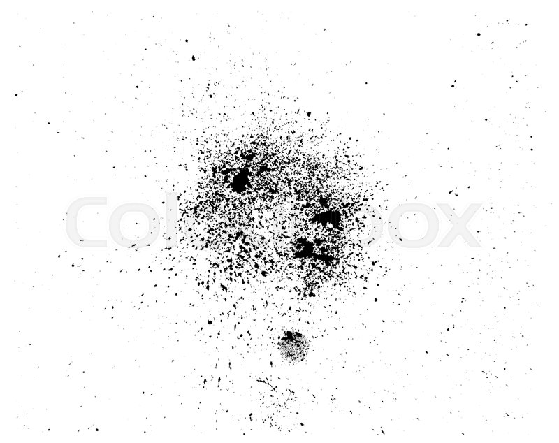 800x634 Black Spray Paint Splatter