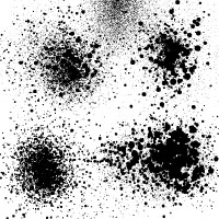 200x200 Spray Paint Splatter Vector Illustration Stockgraphicdesigns