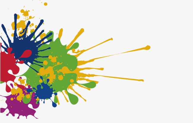 650x414 Vector Colorful Paint Color Ink, Paint Vector, Color Vector