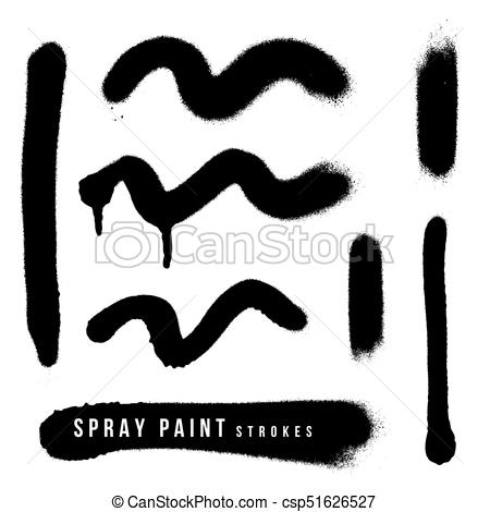 450x470 Vector Spray Paint Splatter Texture. Vector Various Black