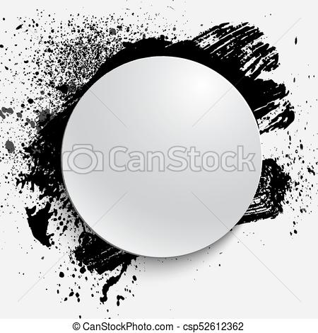 450x470 Abstract Color Spray Background, Vector Illustration Clip Art.
