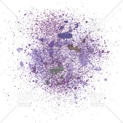 400x400 Violet Watercolor Spray Vector Image Vector Artwork Of