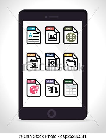 359x470 Spreadsheet Design, Vector Illustration.