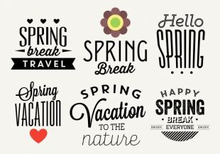 310x217 Spring Break Free Vector Free Vectors Ui Download
