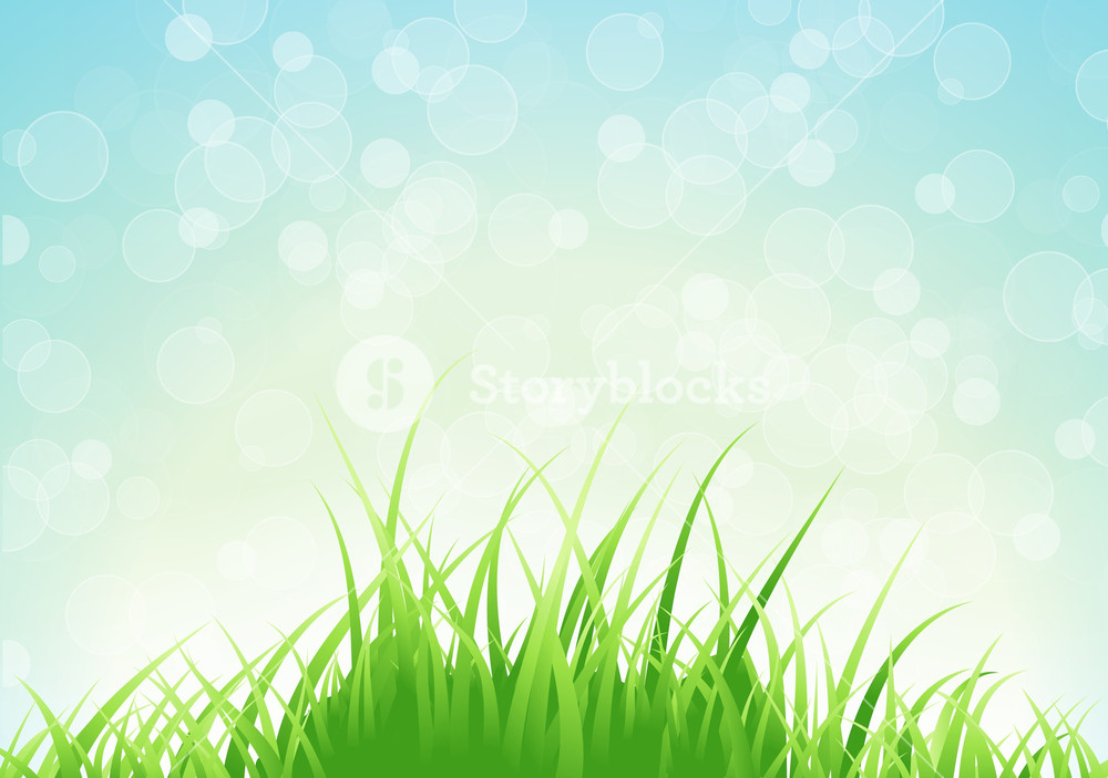 1000x703 Spring Background Vector Illustration Royalty Free Stock Image