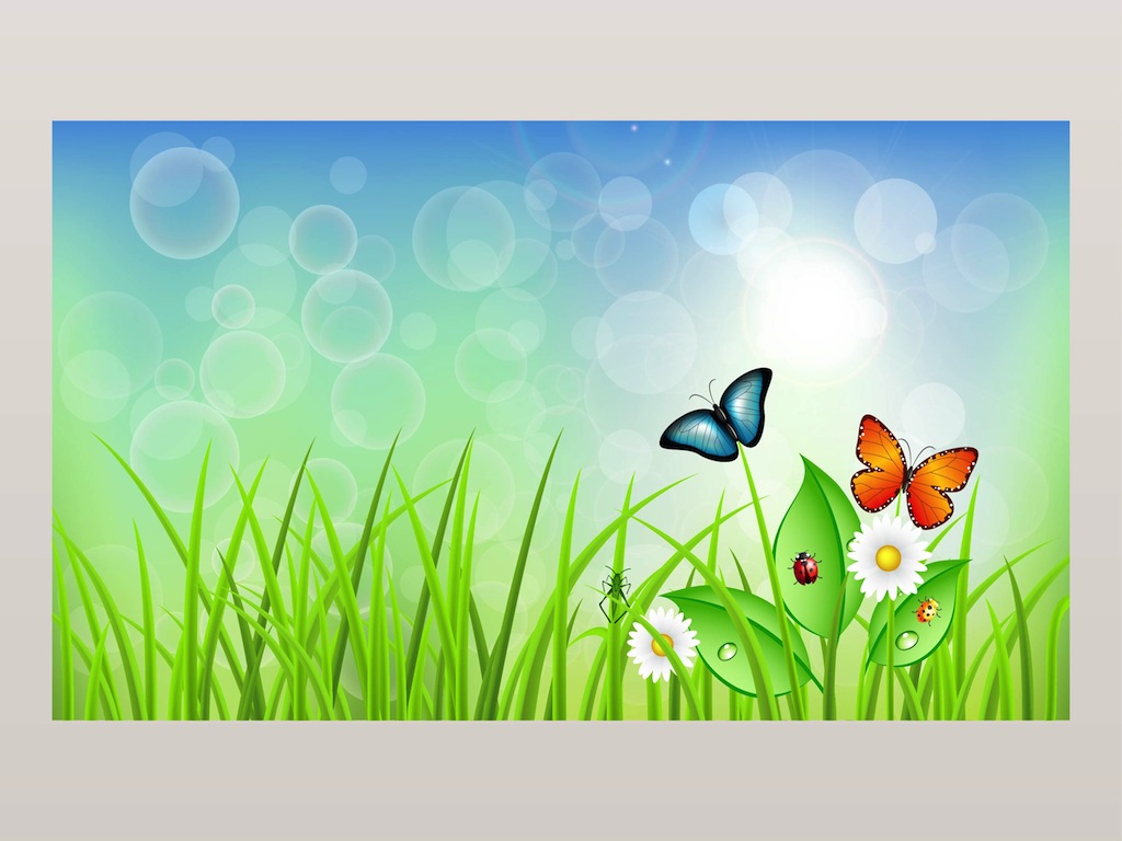 1024x768 Spring Vector