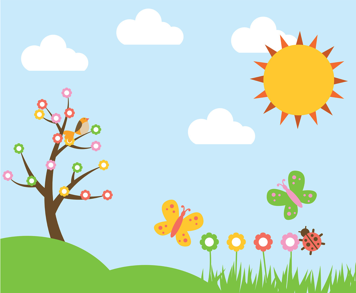 1136x936 Spring Background Vector Vector Art Amp Graphics