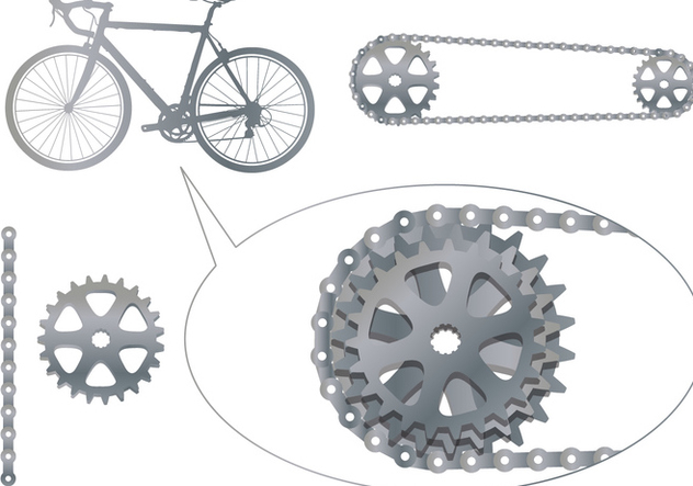 632x443 Bike Sprocket Vectors Free Vector Download 326739 Cannypic