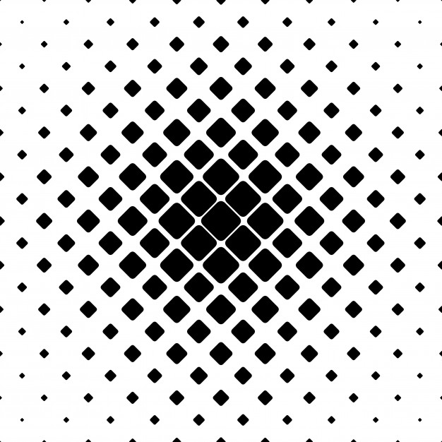 626x626 Monochrome Square Pattern Background