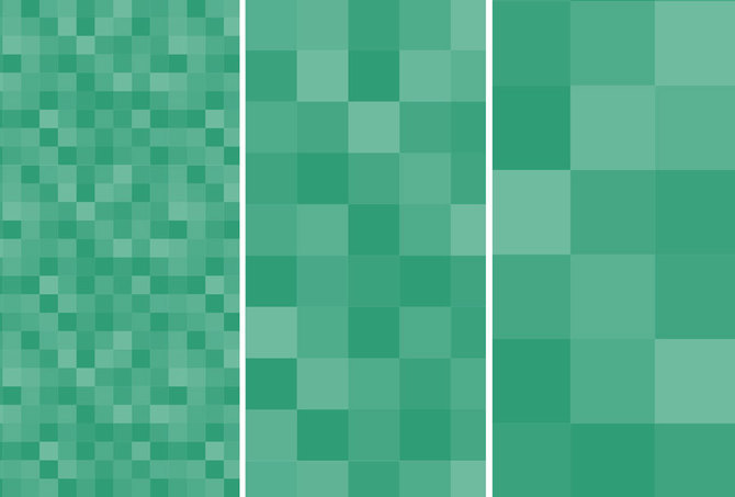 670x453 Square Vector Pixel Pattern