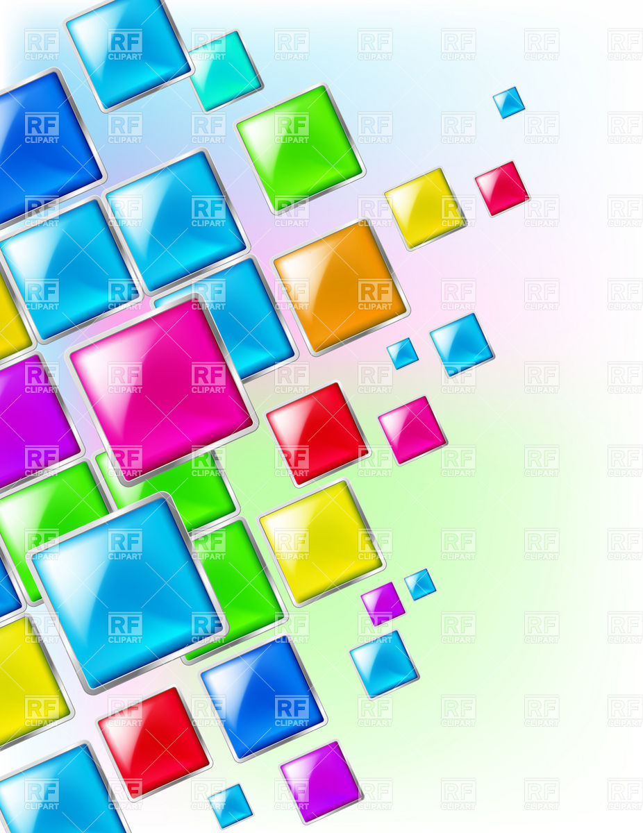 926x1200 Color Square Abstract Background Vector Image Vector Artwork Of