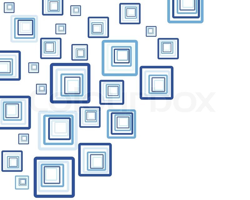 800x640 Abstract Concept Vector Background With Square Elements Stock