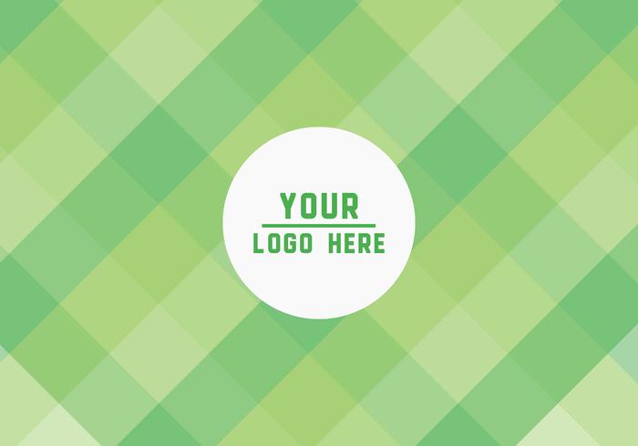 700x490 Free Green Squares Vector Background