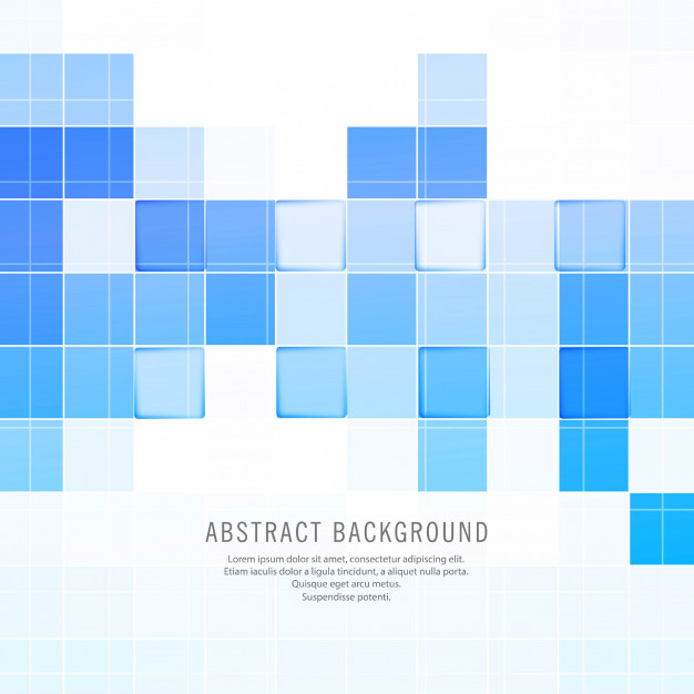 626x626 Abstract Blue Squares Vector Background Vector Premium Download