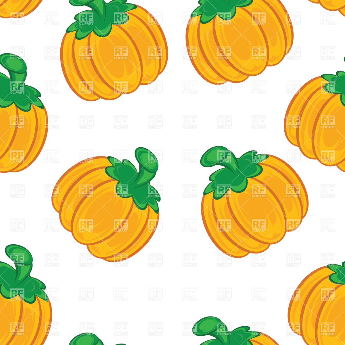 1200x1200 Orange Pumpkin