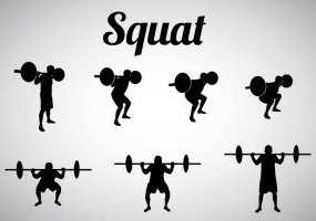 285x200 Squat Silhouettes Free Vector Graphic Art Free Download (Found