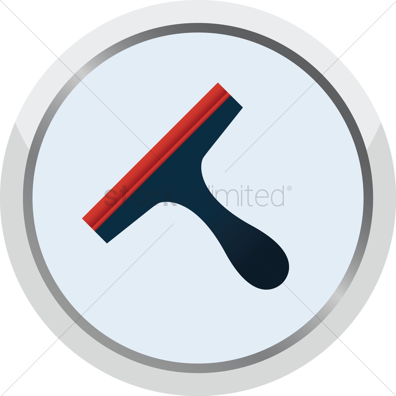 1300x1300 Squeegee Vector Image