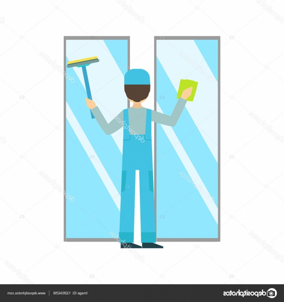 1155x1228 Window Clean Vector Shopatcloth