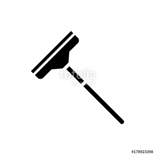 500x500 Window Squeegee Icon Illustration Stock Image And Royalty Free