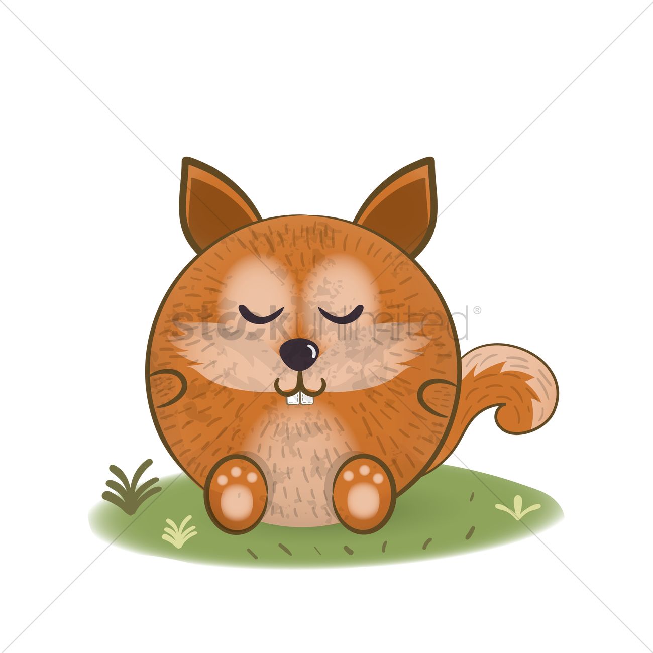 1300x1300 Free Squirrel Vector Image