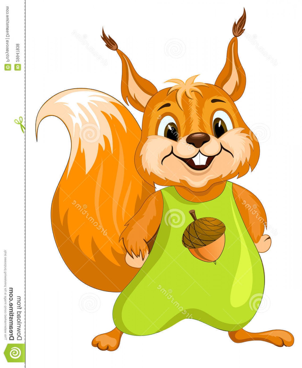 1280x1560 Royalty Free Stock Photos Funny Squirrel Vector Illustration Image