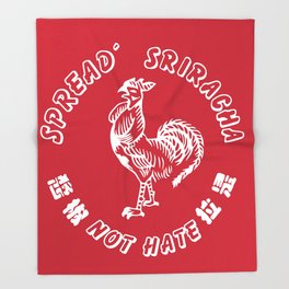 264x264 Sriracha Throw Blankets Society6