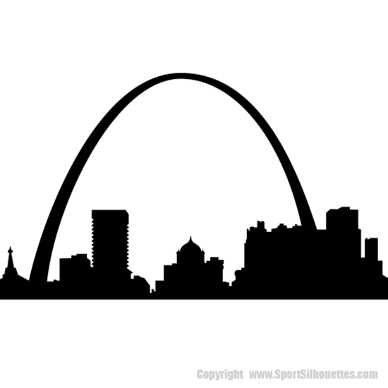550x550 Skyline Clipart St Louis