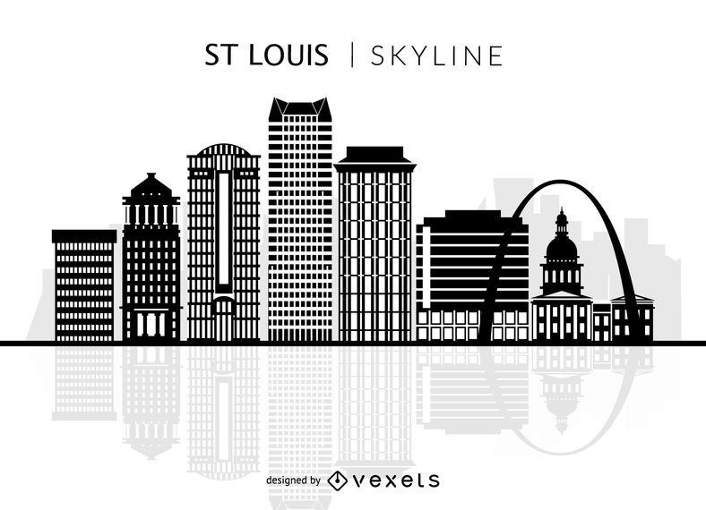 788x570 St Louis Skyline Silhouette