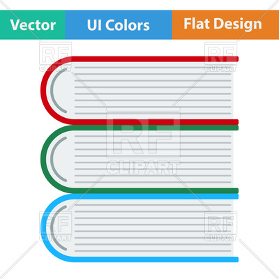 400x400 Stack Of Books Vector Image Vector Artwork Of Signs, Symbols