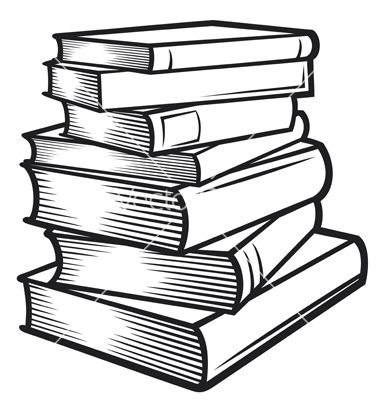 380x400 Stack Of Books Vector 1170954