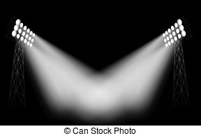 288x195 Light Clipart Football Stadium