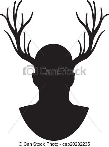 348x470 The Stag Silhouette.