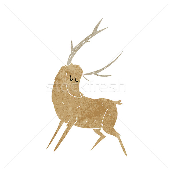 600x600 Cartoon Stag Vector Illustration Lineartestpilot ( 4973660