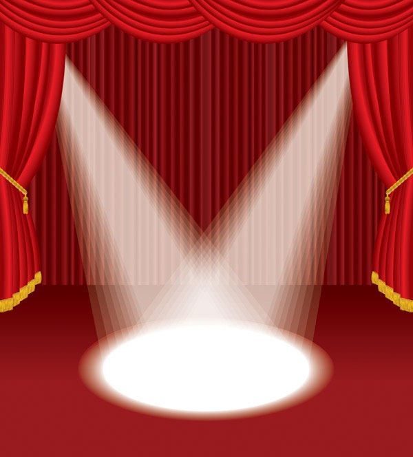 600x664 Stage Curtain Vector Material My Free Photoshop World