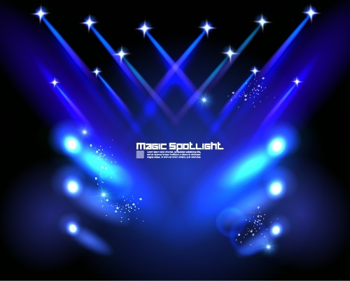500x401 Stage Lighting Effects 04 Vector Free Vector In Encapsulated