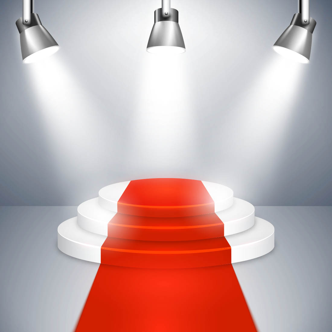 1100x1100 Spotlight Stage Vector