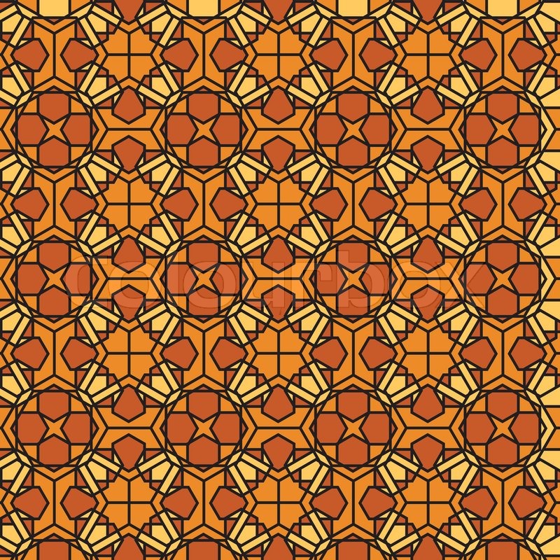 800x800 Mosaic Stained Glass Background Stock Vector Colourbox